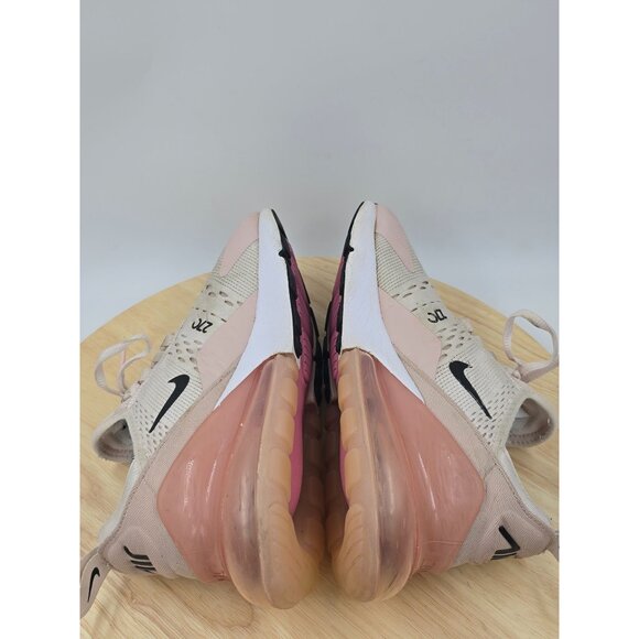 NIKE AIR MAX 270 Womens Running Shoes LIGHT SOFT PINK-BLACK SZ 6.5  [AH6789-604] - Picture 6 of 9